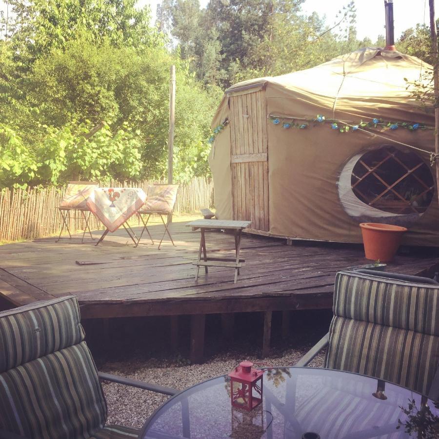 Star Gazing Luxury Yurt With River Views, Off Grid Eco Living Vale do Barco ภายนอก รูปภาพ